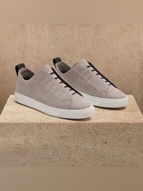 James Perse Men’s Suede Solstice Sneaker